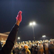 Protests engulf Ferguson, Mo., on Nov. 26, 2014. More than 2,000 Missouri National Guard troops were deployed a day after demonstrators caused extensive damage following a St. Louis County grand jury’s decision not to indict Ferguson police Officer Darren Wilson in the shooting death of unarmed teen Michael Brown.
Aaron P. Bernstein/Getty Images